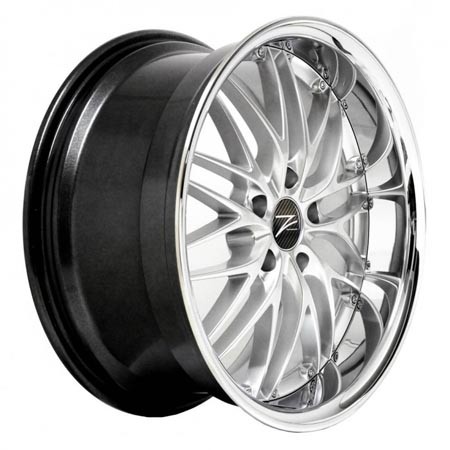 Z-Performance Two Hyper Silver Inox 8x18 5x112 ET47 Velgen