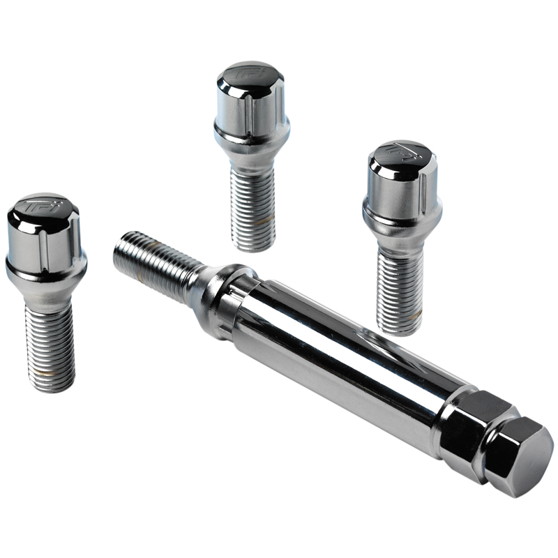 Wheel locking bolts M14x1.50 - 6-Spline - Conical (length 28mm)