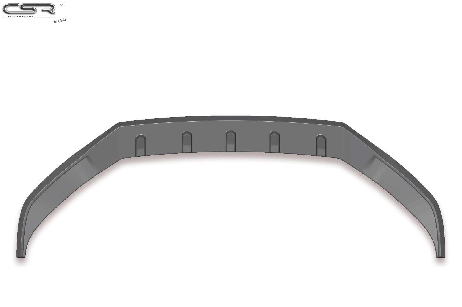 Voorspoiler passend voor VW Arteon R-Line Glans Zwart