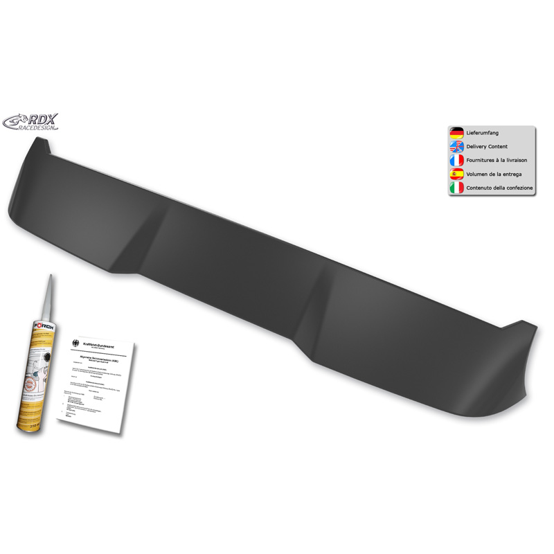 Roof spoiler  Citroën Jumper 2003- / Fiat Ducato 2003- / Opel Movano 2022- / Peugeot Boxer 2003- (H2) (PU)