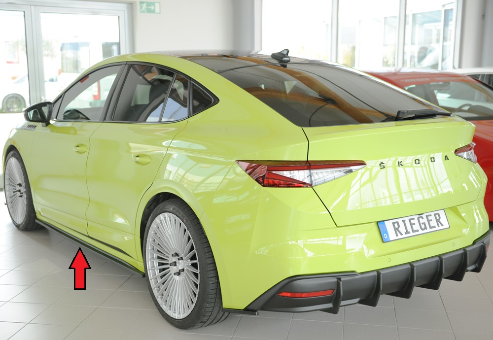 Zijskirts passend voor Skoda Enyaq iV (NY): 10.20-01.2025