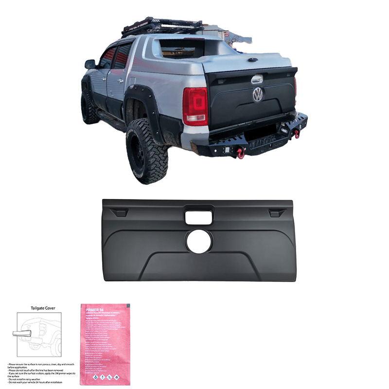 Tailgate Cover  Volkswagen Amarok MK1 2010-2022 - Matt black