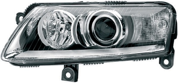 BI-XENONKoplamp rechts AUDI A6 04-08 D2S