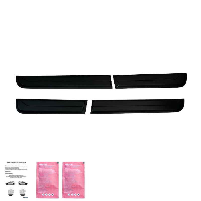 Body Cladding  Volkswagen Amarok MK2 2022- - Matt black