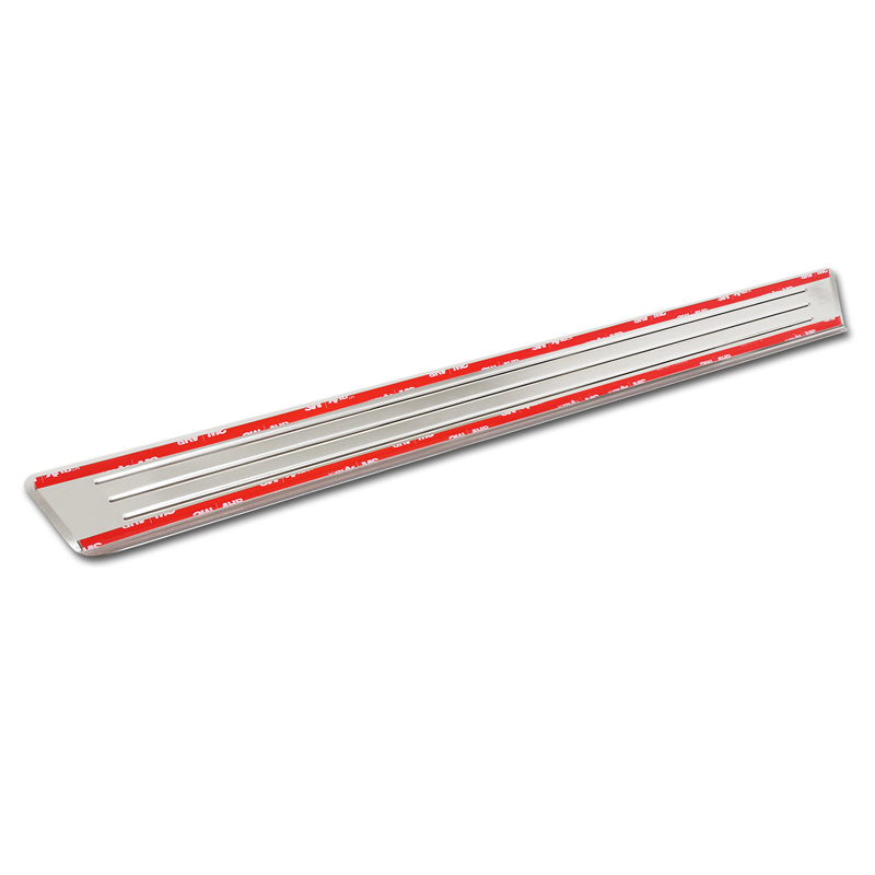 Inox door sill protectors  Volkswagen ID.7 2023- & ID.7 Tourer 2024- 'Lines' - 4-pieces