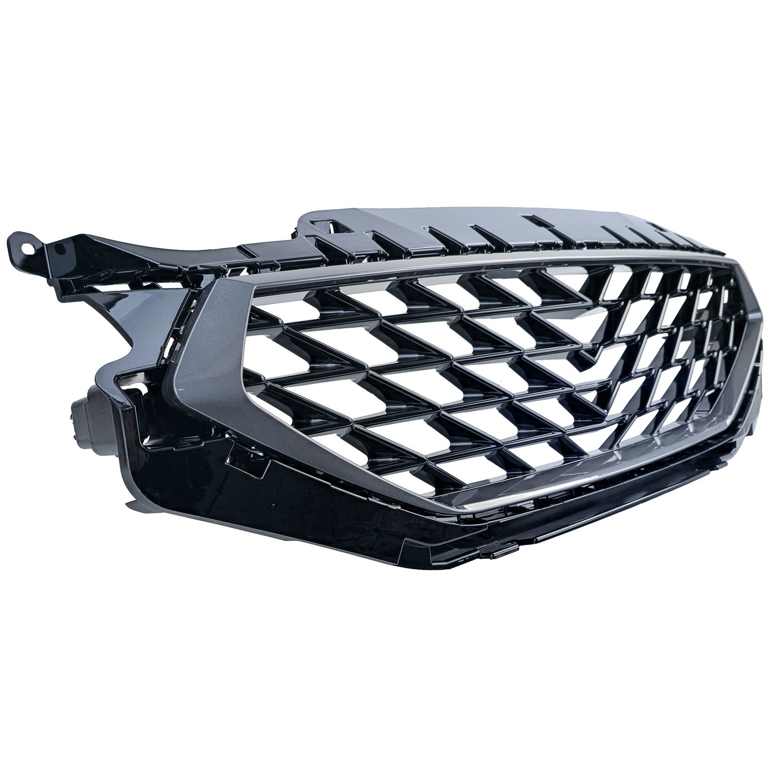 Grill passend voor Seat Leon FR KL 2020- Glanzend zwart