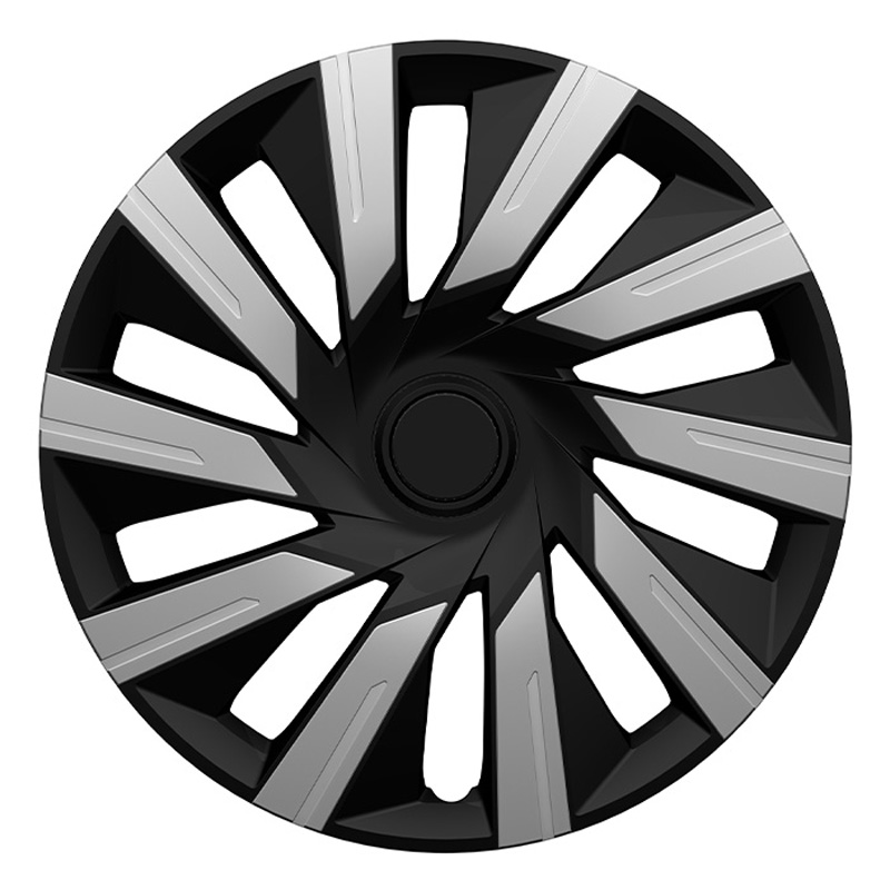 Set J-Tec wheel covers Tecna 14-inch silver/black