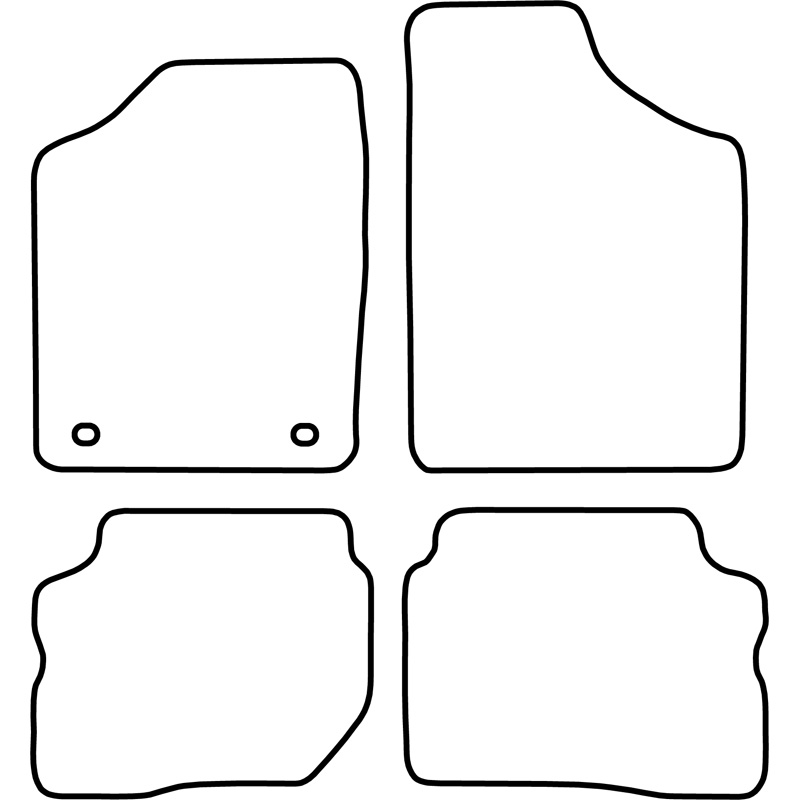 Set car mats  Rover 100 1990-1997