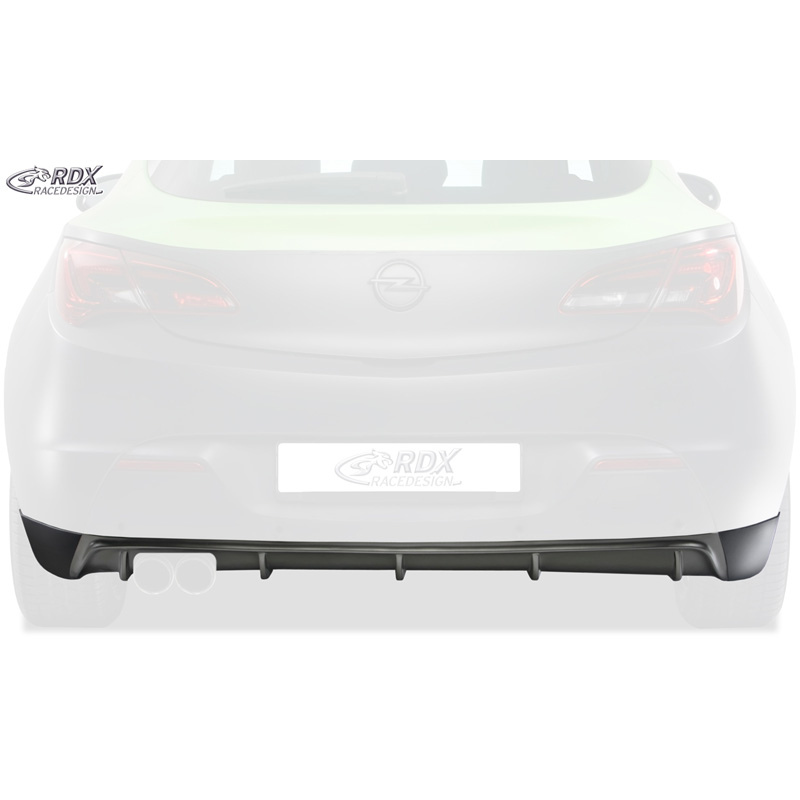 Rear bumper skirt 'Diffusor'  Opel Astra J GTC 2009-2015 excl. OPC (PUR)