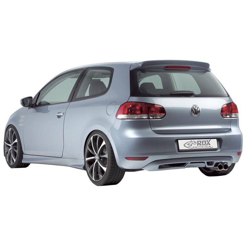 Rear bumper skirt  Volkswagen Golf VI 2008- excl. GTi/GTD/Plus (PU)