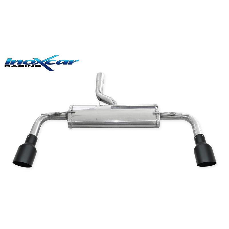 100% Inox Double Sport Exhaust  Mini Paceman 1.6 S Cooper 184hp / JCW 211hp / ALL4 1x100mm Ceramic Black