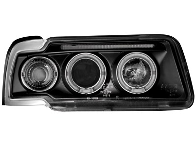Audi 80 Headlights Whiteh Angel Eyes Rings