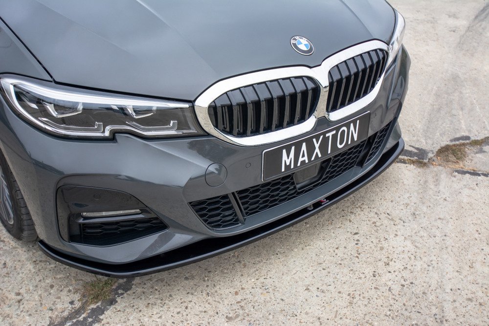 Voorspoiler passend voor BMW 3 Serie G20 M-Pakket V3 Gloss Black