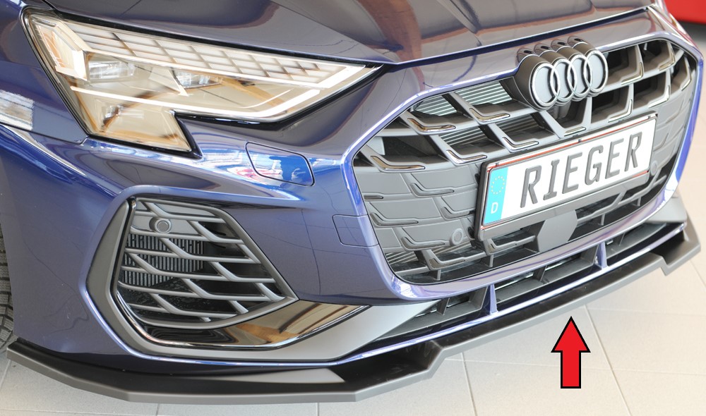 Voorspoiler passend voor Audi A3 (GY) – 06.24-