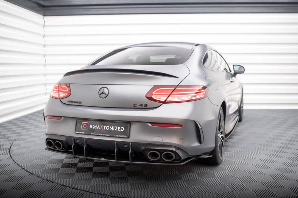 Diffuser passend voor Mercedes C43 W205 Coupe FL Maxton