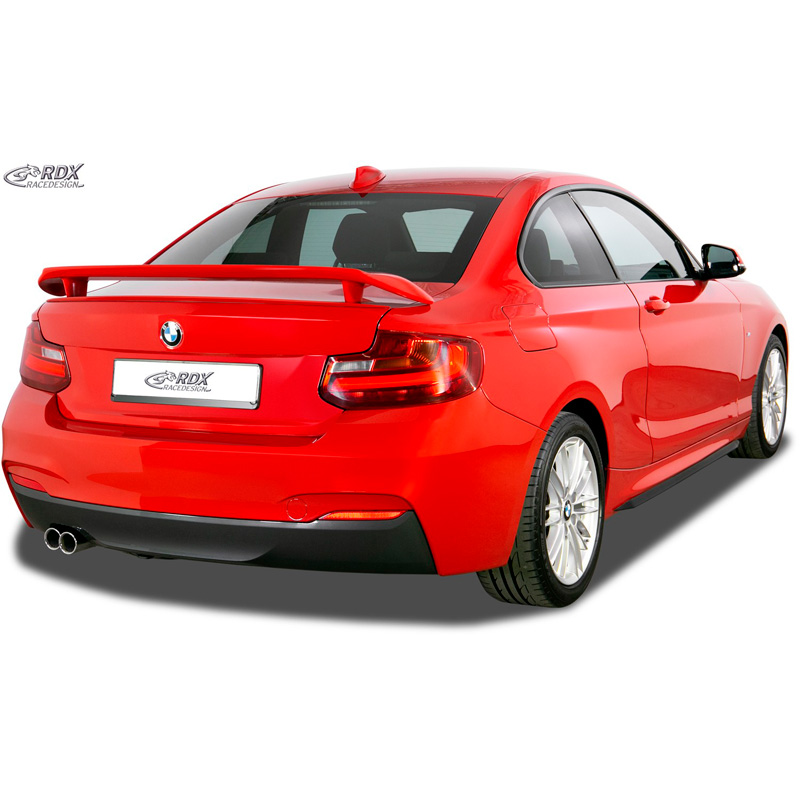 Side skirts 'Slim'  BMW 2-Series F22/F23 Coupe/Cabrio 2013- incl. M-Sport (ABS glossy black)