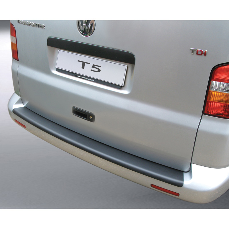 ABS Rear bumper protector  Volkswagen Transporter T5 2003-2012 Black