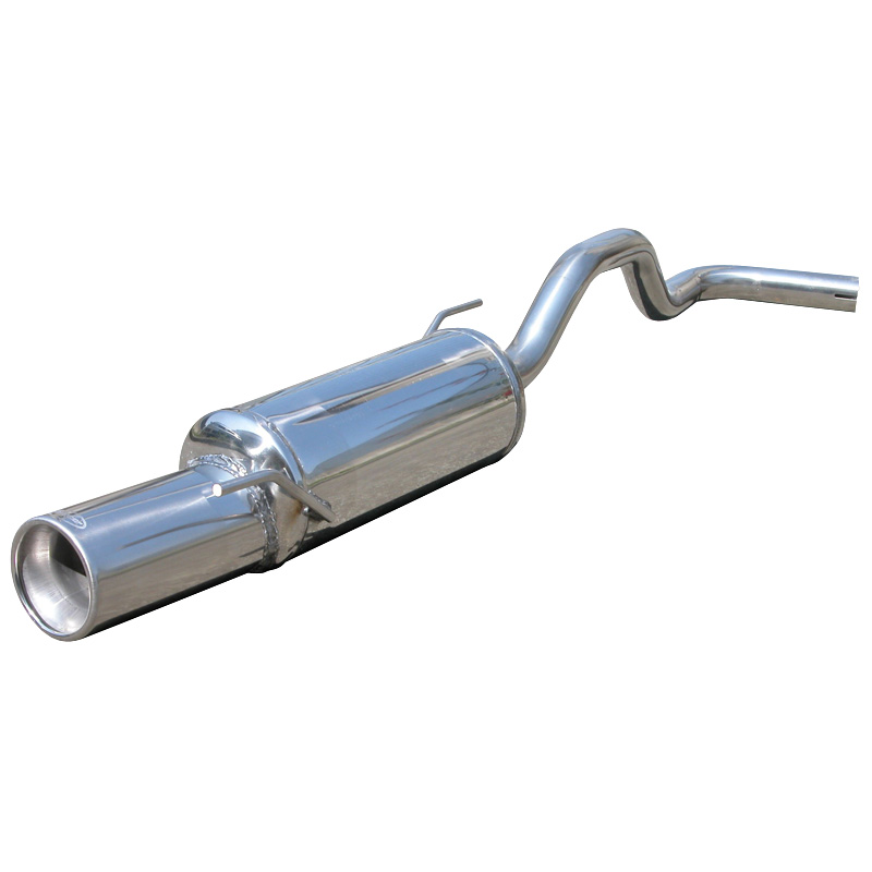 100% Inox Sport Exhaust  Volkswagen Polo 6N 1.4 16v (100HP) 1998-2002 102mm
