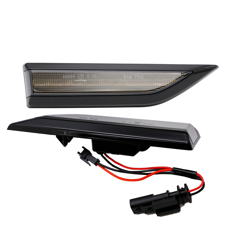 Set LED Side Indicators  Volkswagen Caddy IV 2015-2020 - Smoke - incl. Dynamic Running Light