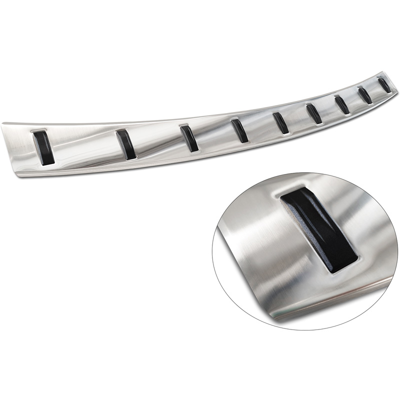Stainless Steel Rear bumper protector  Skoda Octavia III Combi Facelift 2017-2020 'STRONG EDITION'