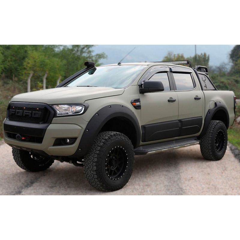 Body Cladding  Ford Ranger T6/T7/T8 2012-2022 - Gloss black