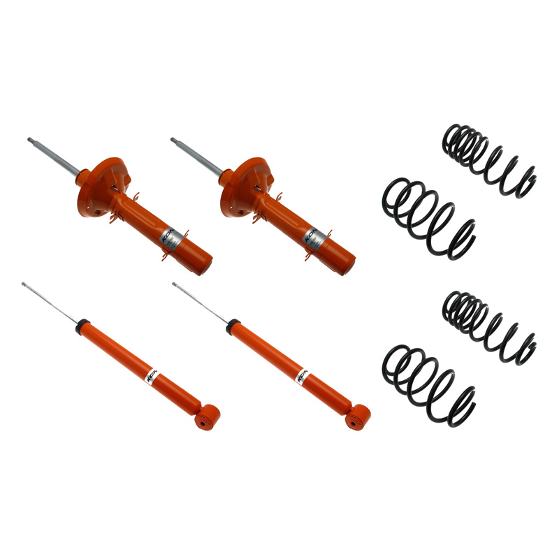 KONI STR.T Kit  Audi A3 (8L) / Seat Leon (1M) 1.8T/2.8/1.9TDI / Volkswagen Bora/Golf IV 1999-2005 - 25/25mm - Only 4WD (1120-4382)