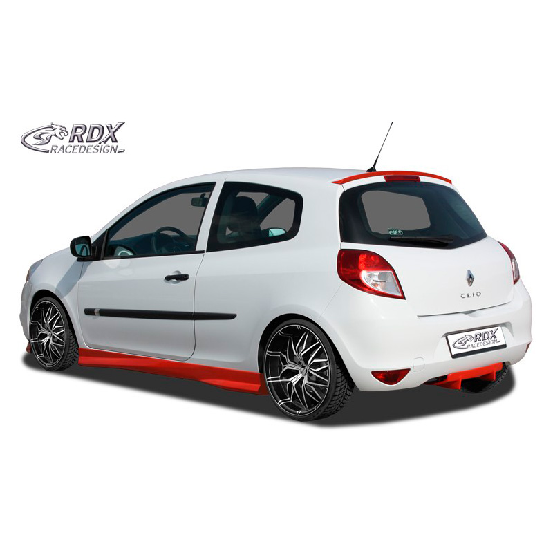Roof spoiler lip  Renault Clio III 2005-2012 (ABS)