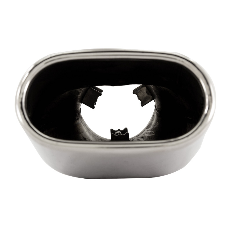 Simoni Racing Exhaust Tip Rectangle Inox - 117x68xL190mm - Installation ->63mm