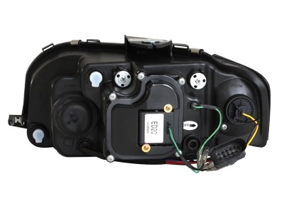 Headlights Audi A3 8P LED Devil Eyes DRL look black