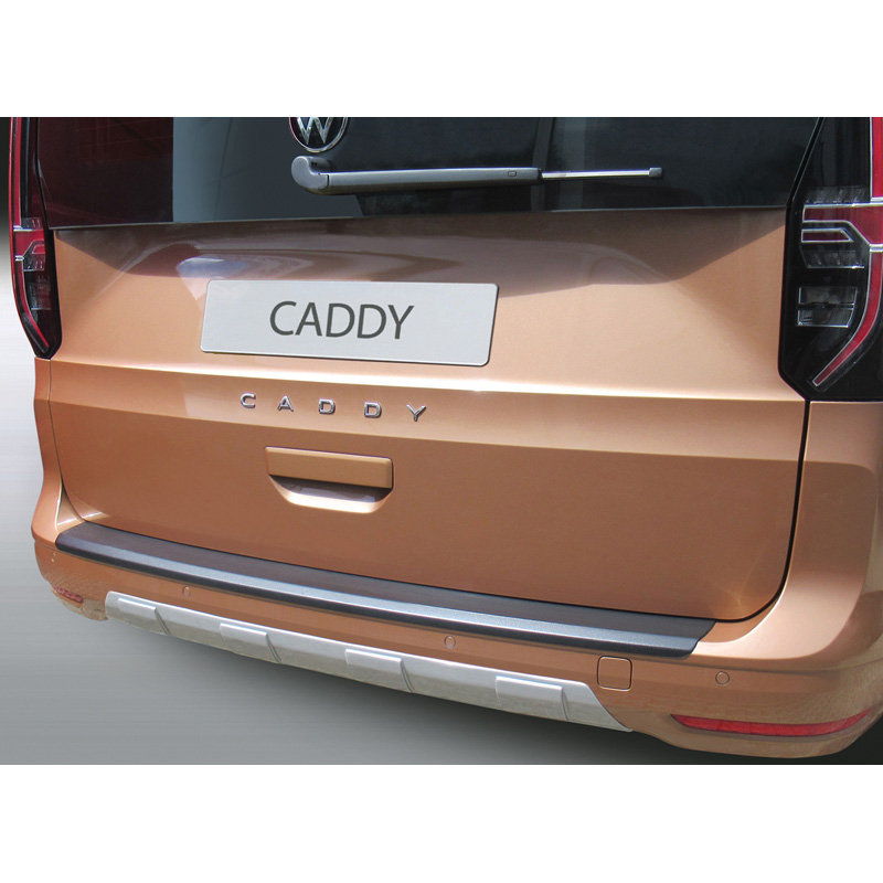 RGM Rear bumper skirt 'Skid-Plate'  Volkswagen Caddy V Box/MPV 2020- Silver (ABS)