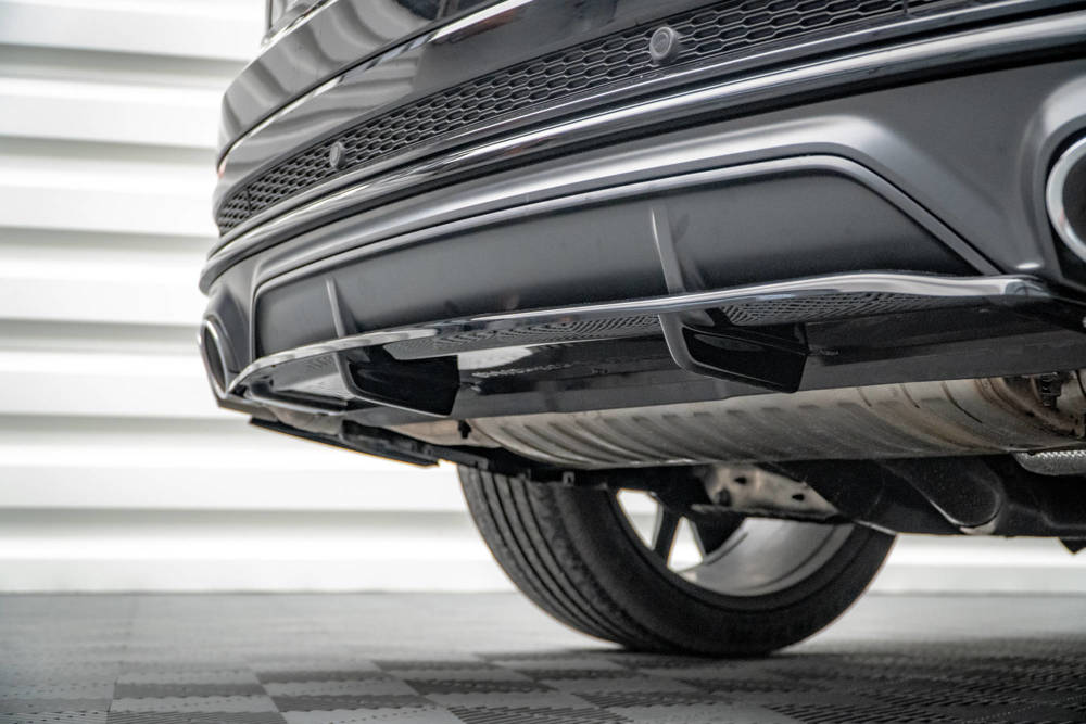 Diffuser passend voor Audi SQ8 Maxton Glans Zwart