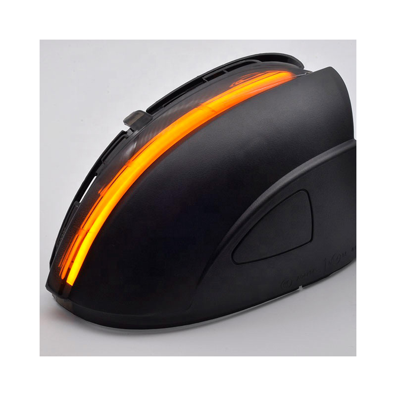 Set LED Side-Mirror Indicators  Volkswagen Golf VI 2008-2012 & Touran 2010-2015 - Smoke - incl. Dynamic Running Light