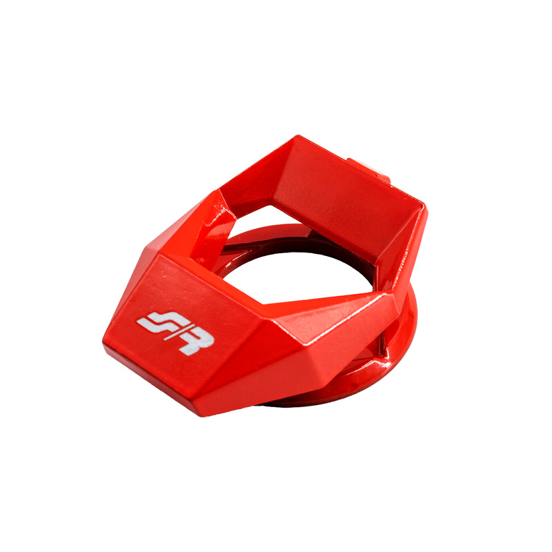 Simoni Racing Starter Button Cover - Red - Ø30mm