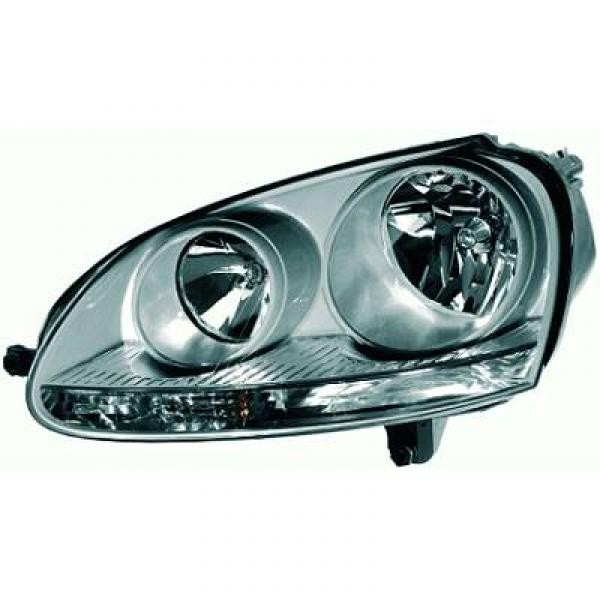 Koplamp links VW GOLF V 03-05.04 TYC