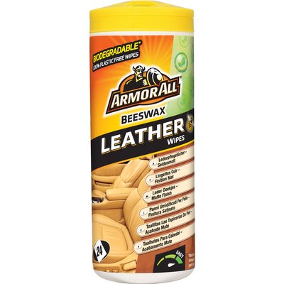 Armor All AA39024M Leather Wipes – 24 Pieces