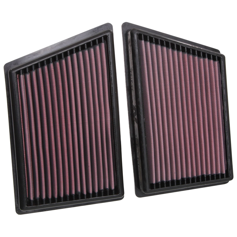 K&N Replacement Air Filter  Porsche 911 3.0 2019- (set of 2 pieces) (33-3153)
