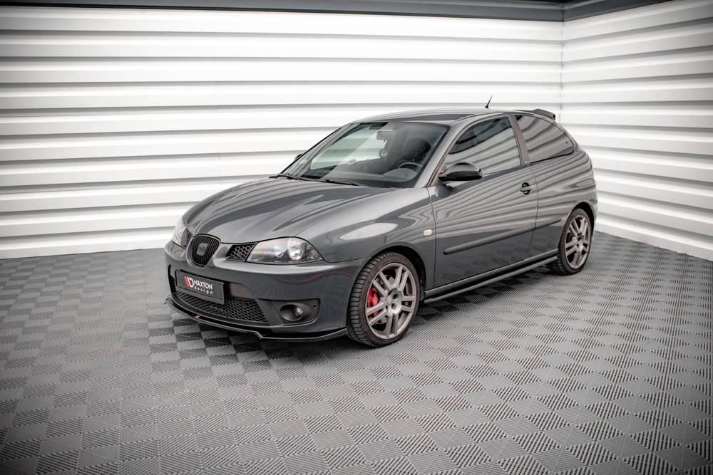 Zijskirts passend voor Seat Ibiza Cupra MK3 Maxton Glans Zwart