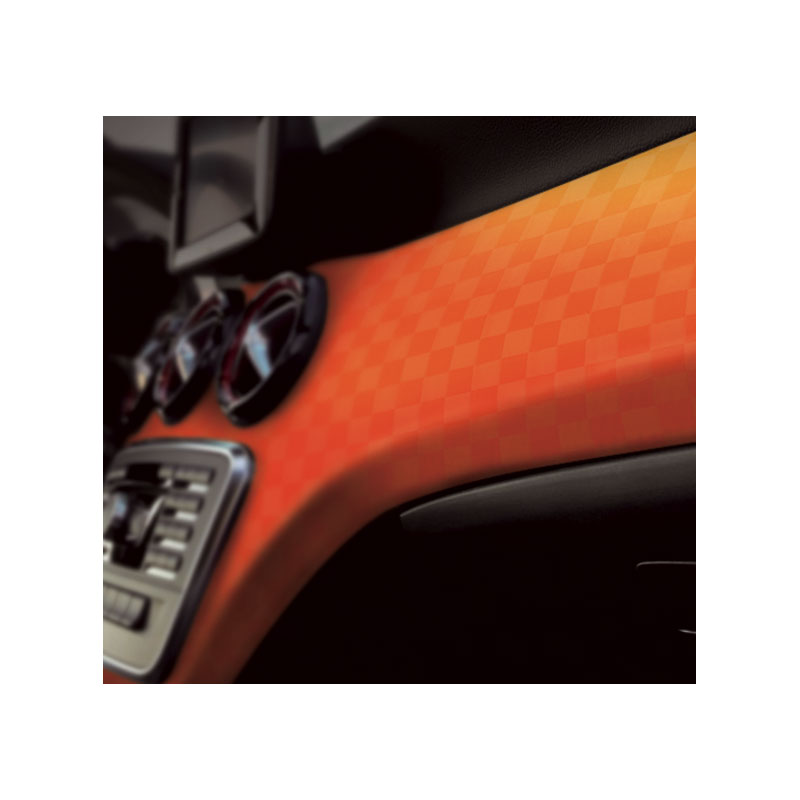 D-I-Y Decor Vinyl foil orange 50x100cm,  interior & exterior parts