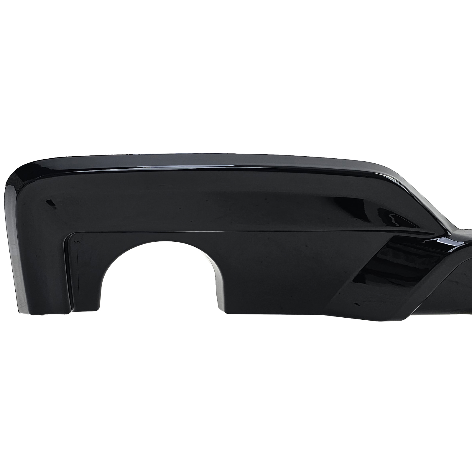 Diffuser glanzend zwart BMW 6-serie F11/F12/F06