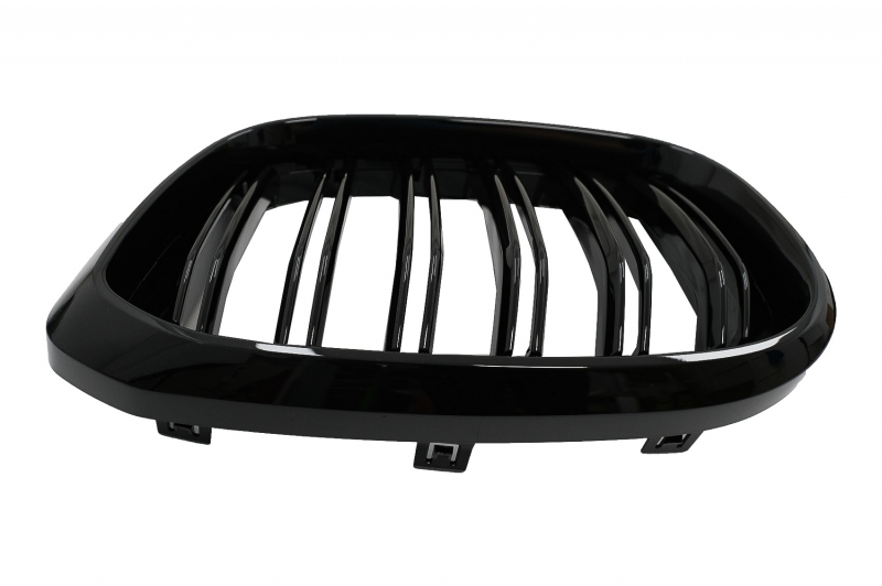 Grill Nieren passend voor BMW X3 G01 / X4 G02 Double Stripe M Design Piano Zwart