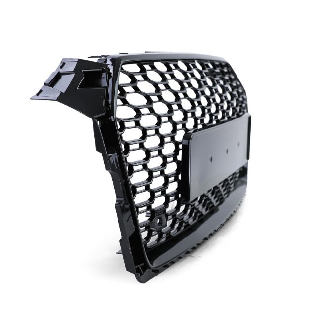 Grill passend voor Audi A5 F5 16-19 RS5 Look Glans Zwart