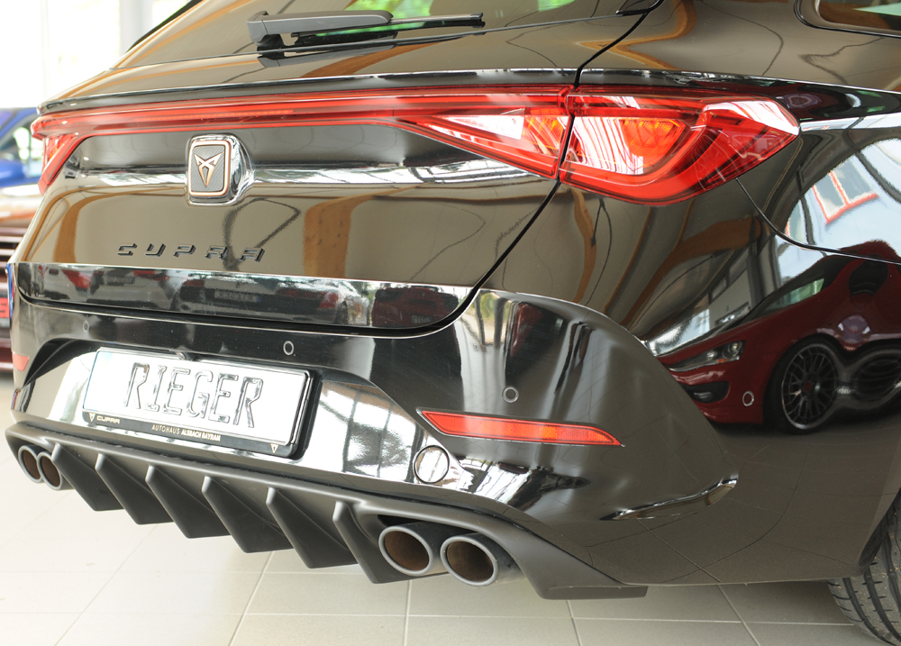 Diffuser passend voor Seat Leon KL ST/sportstourer 2020- Rieger mat zwart