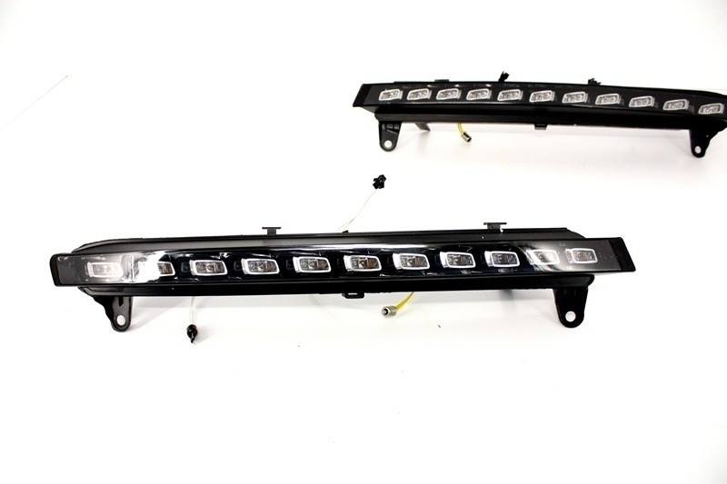 LED Daytime Running Lights Audi Q7 05-09 Turn Signals