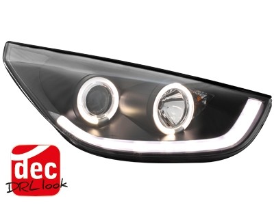 Headlights Hyundai Tucson IX35 09-13 daytime running lights
