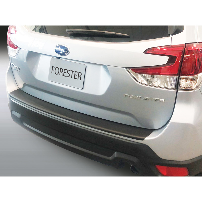 ABS Rear bumper protector  Subaru Forester (SK) Facelift 2020- Black
