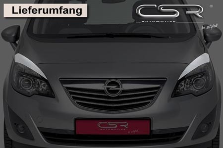 Headlightspoilers Opel Meriva B