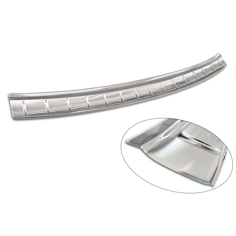 Stainless Steel Rear bumper protector  Polestar 2 2019-2023 & Facelift 2023- 'Ribs'