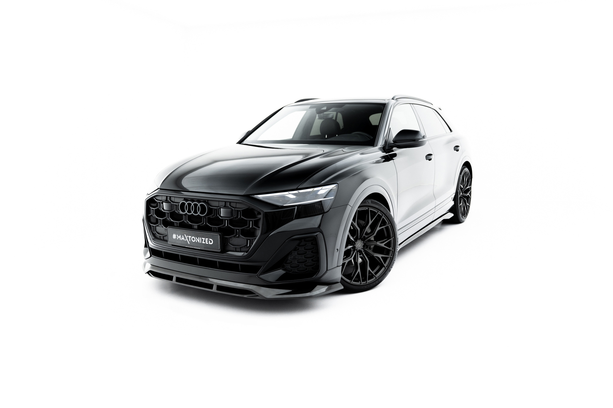 Prepreg Carbon Fiber Voorspoiler passend voor Audi SQ8 / Q8 S-Line Mk1 – Maxton Design