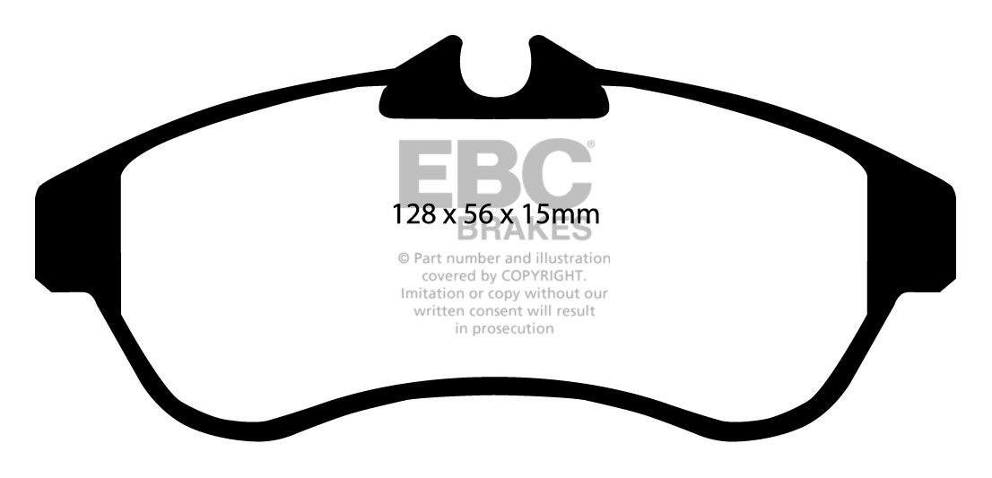 EBC Brakes VOLVO 240 2.0 D 78-80 Remblokken voorzijde greenstuff