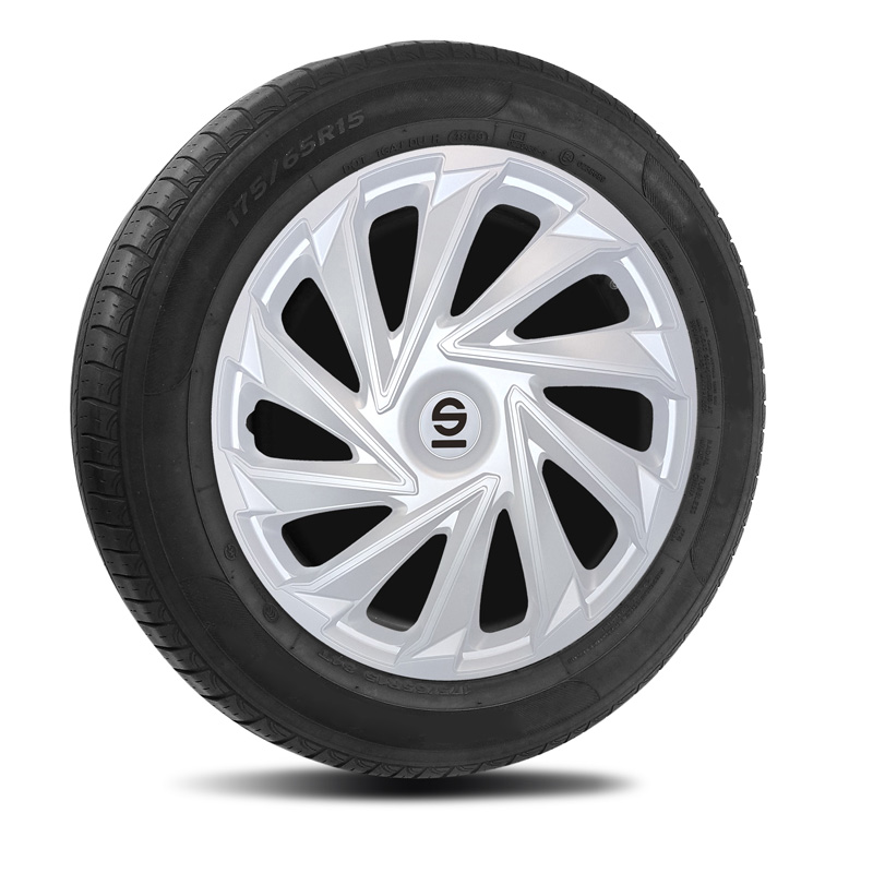 Sparco Wheel Covers Varese - 15-inch - Silver - Set of 4 pieces